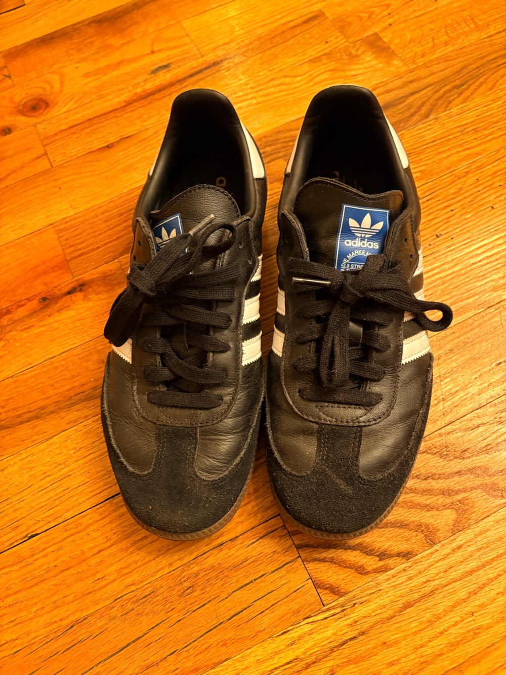 Adidas Men’s size 10 (US)Black Samba Sneakers